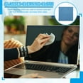 thumbnail image 7 of Uxcell Glasses Cleaning Cloth, Microfiber Eyeglasses Cleaner Cloths Soft Wipe Screens 8.66" x 8.66" Deep Deep Blue, 7 of 7