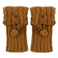 thumbnail image 3 of Jambières Torsadées Mode pour Femmes, Chaussettes Courtes à Rabat, 3 of 4