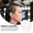 thumbnail image 3 of 1000 Pcs Salon Hair Perm Paper Tissue Papers Large Rods White, 3 of 6
