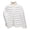 White, variant on Winter Down Coat Thickened Padded Round Neck Pockets Button Down Windproof Long Sleeves Heat Retention Warm Daily Cold Weather Outwear Cotton Jacket
