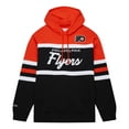 thumbnail image 2 of Men's Mitchell & Ness Black/Orange Philadelphia Flyers Head Coach Pullover Hoodie, 2 of 5