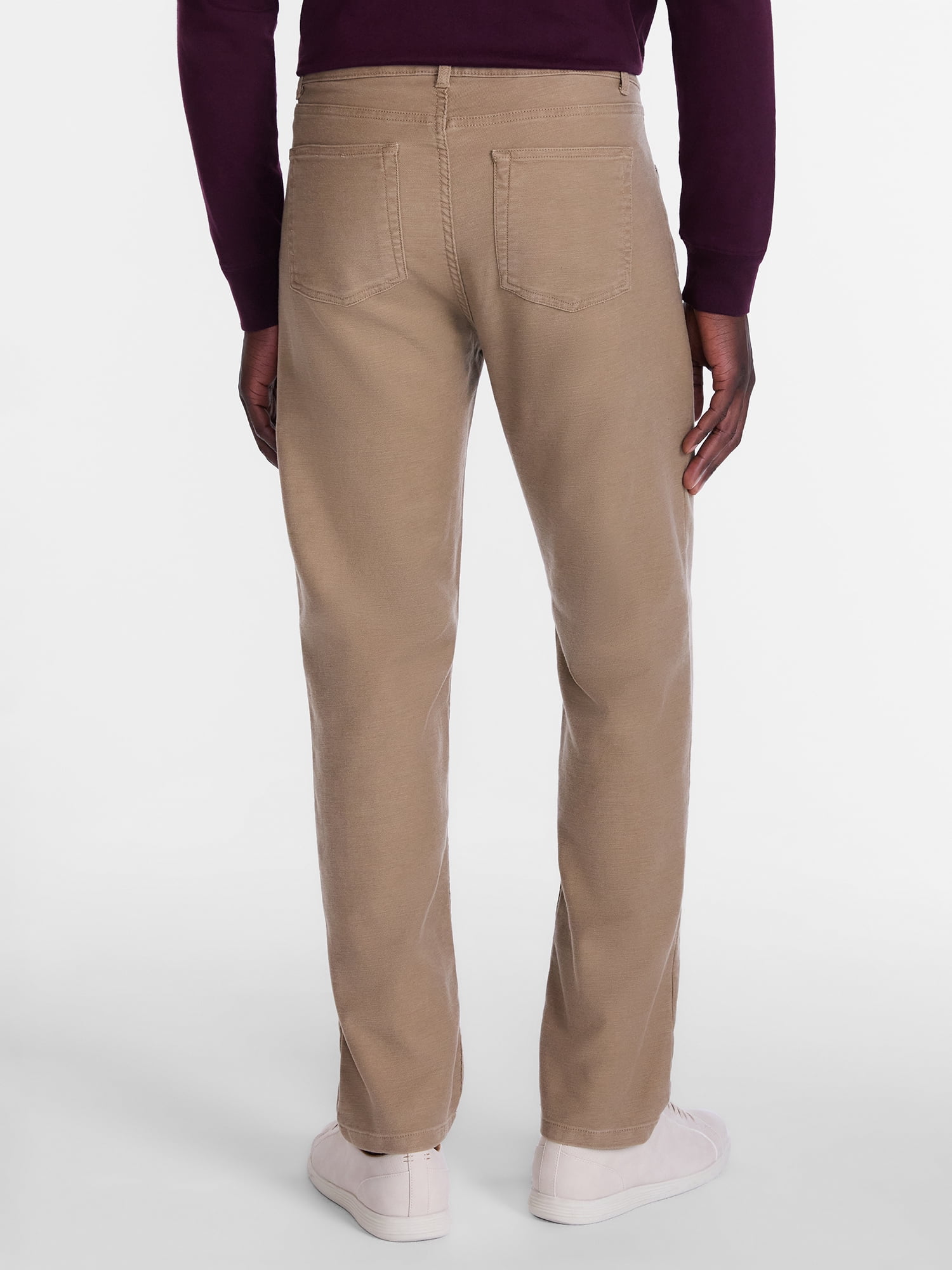 George Men's and Big Men's 5 Pocket Terry Pants, Sizes 29x30 to 44x30