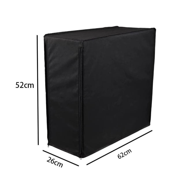 BUYISI Housse de Protection pour Cpu d'Ordinateur, Housse de Protection pour Hôte d'Ordinateur, Tissu Oxford Imperméable 62*26*52cm