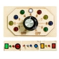thumbnail image 4 of Interruptor de Luz, Tablero Ocupado, Interruptor de Juguete, Tablero de Desarrollo de Actividades de Habilidades Motoras para Juguetes de Viaje, Apren, 4 of 6