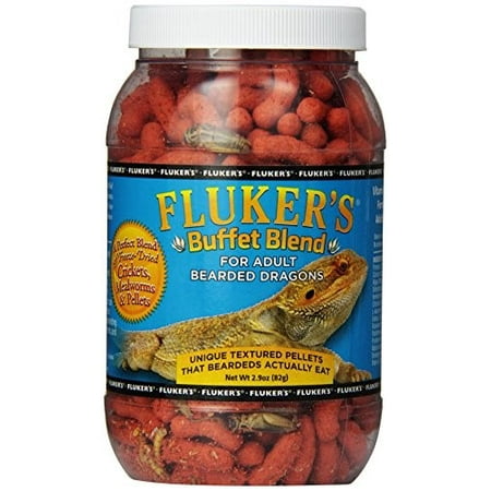 Fluker's Buffet Blend for Adult Bearded Dragons, 2.9 (Best Worms For Baby Bearded Dragons)