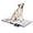 Silver, variant on AINUO 1100Lbs Capacity Postal Digital Scale, 0.2Lbs Precision Stainless Steel Platform Heavy Duty Livestock Vet Scale, Electronic Animal Weight Scale for Dog, Puppy, Pig, Goat, Sheep