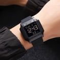 thumbnail image 5 of Mens Outdoor Digital Watch Waterproof Sport Wristwatch,Luminous Display Multi Function Alarm Stopwatch Calendar,Tactical Fitness Hiking Camping Swimming Accessory for Travel Adventure-D, 5 of 8