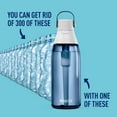 Brita HardSided Plastic Premium Filtering Water Bottle, BPAFree