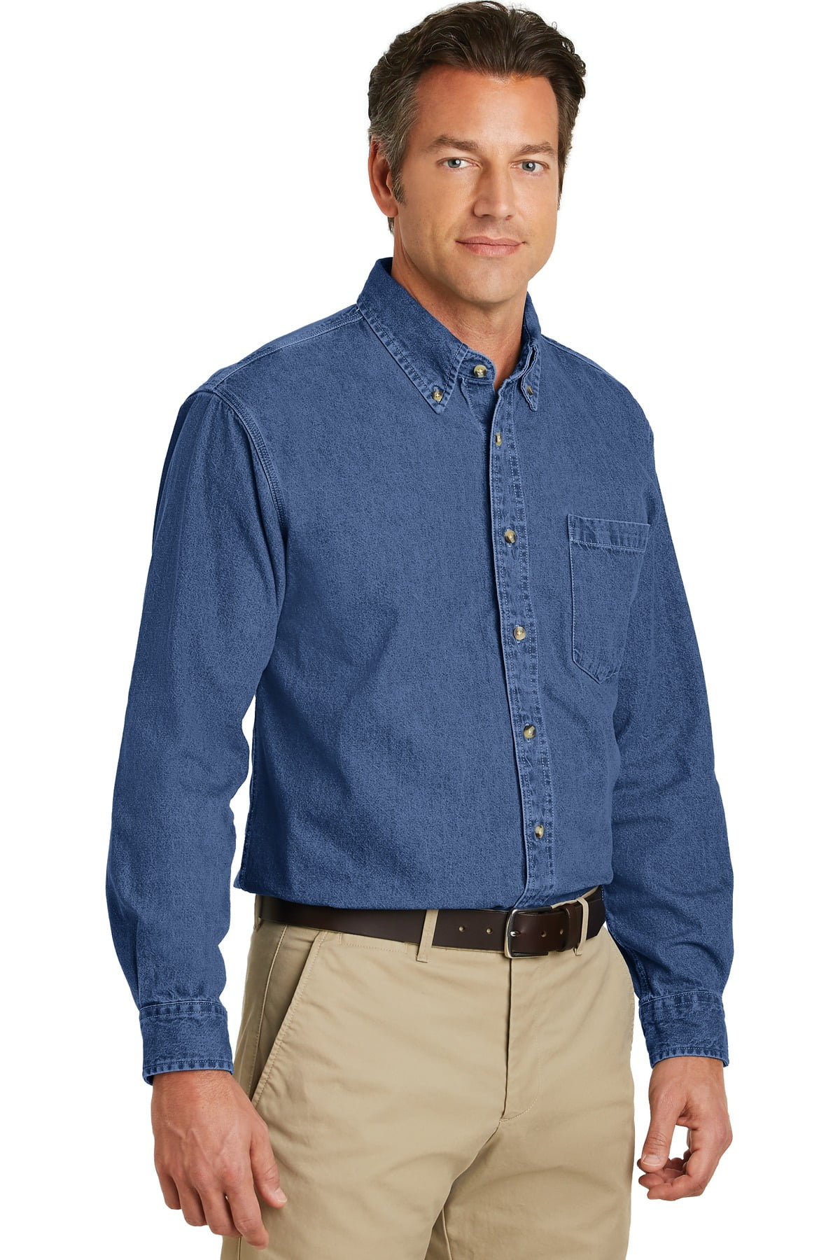 Port Authority Heavyweight Denim Shirt 