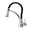 Chrome, variant on Black/Chrome Kitchen Sink Faucet, Swivel Pull Down Kitchen Faucet Sink Tap, Mounted Deck Bathroom Mounted Hot And Cold Water Mixer ,Leakproof Design