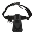 thumbnail image 1 of Tignapoo Fishing Rod Support Belt - Adjustable Black Waist Strap for Optimal Comfort, Compatible with 5.5cm Pole Bottom Diameter, Fits Up to 140cm Waist Circumference, 1 of 6