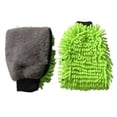 thumbnail image 2 of Chenille Premium Scratch-Free Microfiber Wash (paquete de 4) Tesoro azul, naranja, amarillo, verde, 2 of 4