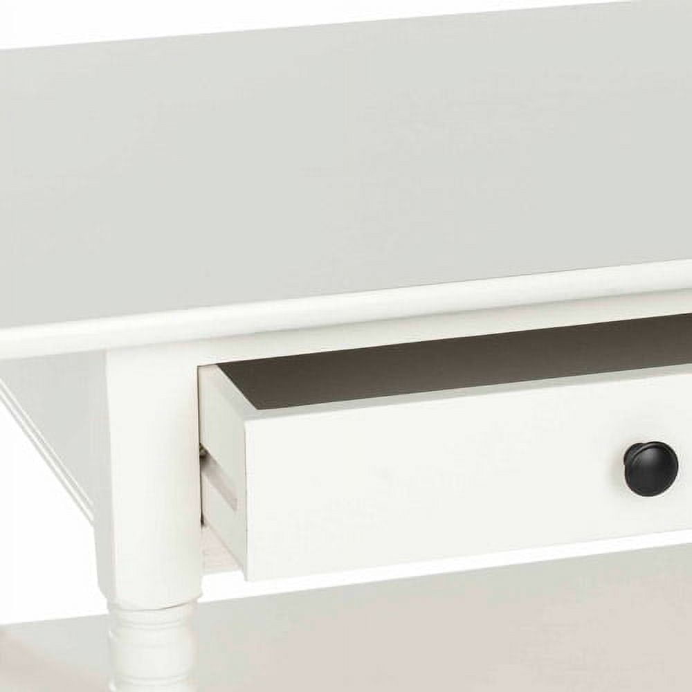 SAFAVIEH Boris Solid Contemporary 2 Drawer Coffee Table, Distressed Cream