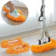 thumbnail image 6 of Mop Slippers Shoes 5 Pairs (10 Pieces) - Shoes Cover for Mop Dust Duster Slippers Cleaning Floor House Washable Floor Cleaning Tools Shoe Cover(Orange), 6 of 8