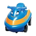 thumbnail image 1 of Juguete de construcción Vagón de ferrocarril Rompecabezas Juguetes Pista de autos de carrera Juego de práctica Habilidades motoras azul, 1 of 9