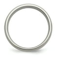 thumbnail image 4 of Titanium Sterling Silver Inlay 8mm Brushed Band, 4 of 9