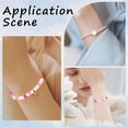 thumbnail image 5 of 1 Box 10MM 200PCS Pink Bubblegum Acrylic Beads with Holes Matte Silicone Round Resin Opaque Loose Spacer Bead Bulk, 5 of 7