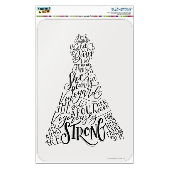 She Considers a Field and Buys it Proverbs Dress Home Business Office Sign