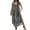 Gray, variant on Plus Size Summer Long Maxi Dresses for Women Curved Hem Tie Dye Casual Dress with Pocket Sleeveless Loose Sundress Gray, 4XL