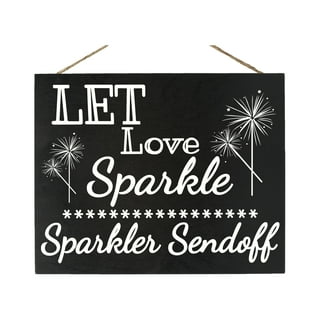 Sparkler Send Off