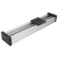 thumbnail image 3 of Screw Slide Linear Table, Durable Liner Slide, Practical 250-500Mm Black/Silver For 3D Printer Automation Industry Silver 350mm, 3 of 8