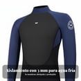 thumbnail image 4 of Abbraccia Traje de neopreno para hombre, 3mm, cobertura total, térmico, una pieza, buceo profesional en agua fría, 4 of 6