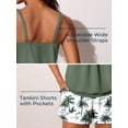 thumbnail image 4 of Summer Mae Blouson Womens Tankini Swimsuits 2026 Modest Tummy Control Bathing Suits Swim Shorts with Pockets for Beach, 4 of 5