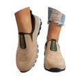 thumbnail image 3 of NOKIO Men's S𝗅ip On Sport Shoes Comfort Wide Width Hiking Sneakers with Soft Cushioned Non-S𝗅ip Durab𝗅e Casual Shoes Lightweight Outdoor Footwear for Running, 3 of 9