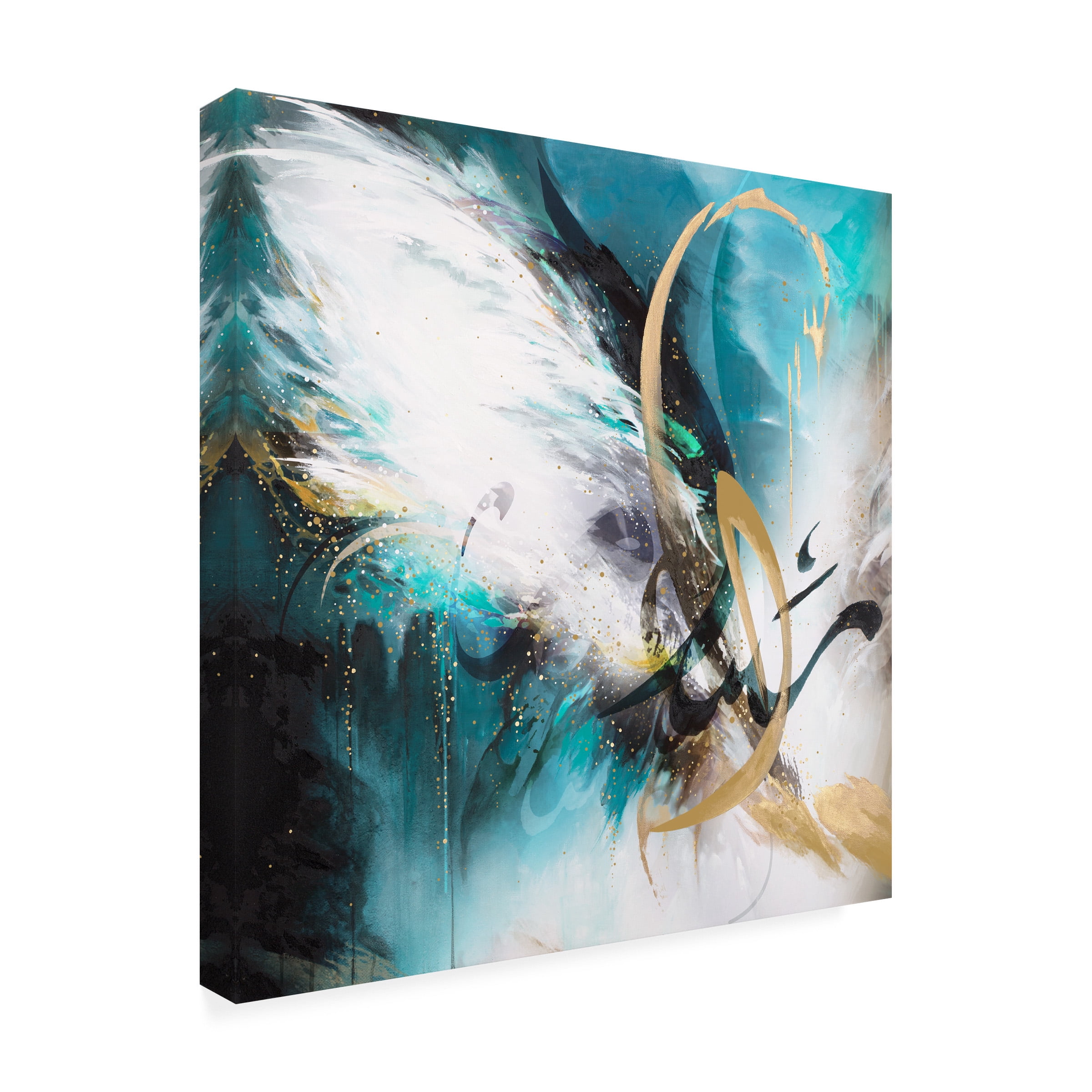 Helen Abbas 'Salaam VIII' Canvas Art