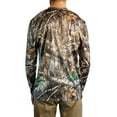 thumbnail image 4 of HOT SHOT Men's Camo Hunting Lightweight Performance Long Sleeve Shirt - Realtree Edge, Large, 4 of 5