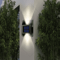 thumbnail image 2 of Lámpara solar de inducción, lámpara de pared de doble cabezal, lámpara LED para exteriores, patio, pared, jardín, villa, balcón, luz nocturna, 2 of 4