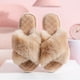thumbnail image 5 of Sandalias Suaves Diapositivas Piel Sintética Zapatos Casa Esponjosos Cómodos para Niñas Y Mujeres, 5 of 9