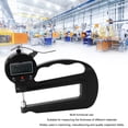 thumbnail image 4 of Thickness Gauge, Digital Thickness Meter 0.0005in 0.01mm Resolution 0 To 12.7 X 120mm Range  For Manufacturing, 4 of 8