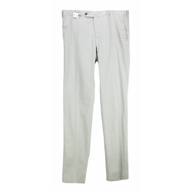 Fordeling Mexico tobak PT Torino Men's Light Grey Silkochino Slim Fit Dress Pants - 32 -  Walmart.com