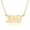 Gold-1987, variant on 2000 Necklace Birth Year Necklace Teen Girls Gifts Old English Birth Year Number Pendant 14K Gold Plated Necklace Gifts for Women Birthday Anniversary Friends Jewelry