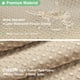 thumbnail image 2 of Dynamene Cortina de ducha de 60 pulgadas – Cortinas de ducha de tela gruesa resistente con tejido tipo gofre para baño, juego de cortinas de baño de tela de lujo con 10 ganchos de plástico de 60 x 72,, 2 of 5