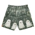 thumbnail image 7 of FORMRS Boys Swim Trunks Quick Dry Mesh Liner Boardshorts Sizes XS-XL, Cute Ghosts Playing, 7 of 7