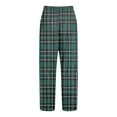 thumbnail image 5 of Mens Pajama Pants Flannel Men's Pajama Pants Comfy Lightweight Plaid Drawstring Pajama Lounge Sleep Pants with Pockets, 5 of 5