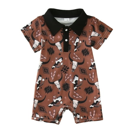 

Infant Toddler Bodysuits Rompers Boys Girls Short Sleeve Romper Cartoon Printed Summer Bodysuits Child Newborn Playwear Summer Sunsuit