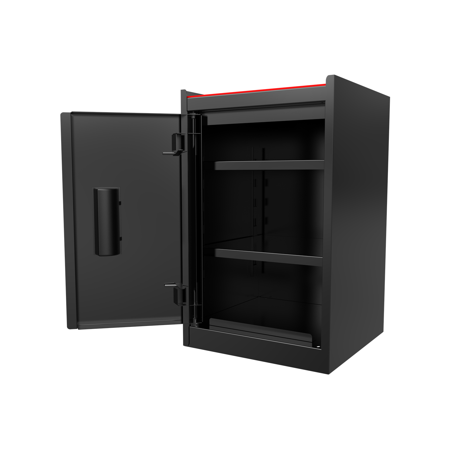 Hyper Tough Steel Mini Side Locker Cabinet with 2 Shelves photo 2