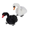 thumbnail image 6 of Zxpjkyu Super Soft Stuffed Plush Toy Simulated Animal Swan Toy Kids Baby Doll Toys - White, 6 of 7