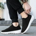 thumbnail image 2 of Espadrilles Chaussures de Sport Chaussures de Course Gym Intérieur Route Course Loisirs Marche Course Femmes Blanc 45, 2 of 9