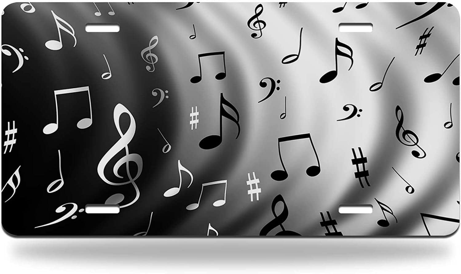 Beach Front License Plate Hawaii Pacific Sunrise Decorative License