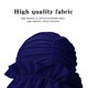 thumbnail image 2 of Gorro Baño Plisado para Mujer Ducha Cómodo Largo Y Corto ( ) Azul Marino, 2 of 3