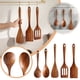thumbnail image 2 of 5-Piece Natural Komu Cooking Utensils Set,kitchen Utensils Set , Wooden Cooking Utensils,wooden Spoons For Cooking,Comfort Grip Cooking Spoon Rice, 2 of 5