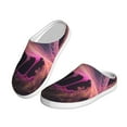 thumbnail image 2 of Wukai Bird 1 Print Women's Indoor Bedroom Slipper Slip On Shoes, Unisex House Shoes with Anti-Skid Sole for Men, Gift for Women Men-35/36, 2 of 7