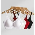 thumbnail image 5 of LLYWEY Seamless Back Smoothing Bras for Women Wireless Push up Bras Soft Pullover Padded Bralette, 5 of 8