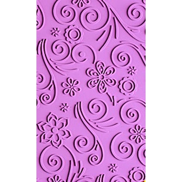NY Cake Tapis d'Impression - Silicone - Floraison Printanière