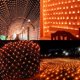 thumbnail image 2 of Red de Luces LED Twinkle Star Naranja 12 Pies x 5 Pies 360 LED, 2 of 5