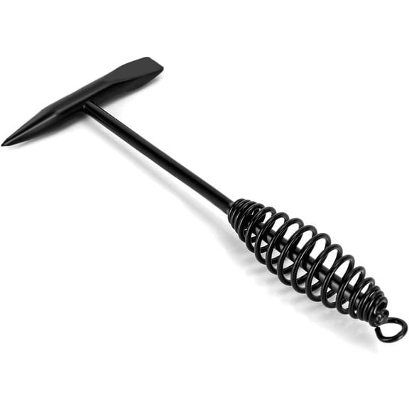 FGTHBF-Welding Chipping Hammer, 2 Packs 10.5" Two-head Hammer with Coil Spring Handle Welding Cleansing and Crushed Ice